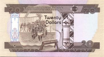 Salamon szigetek 1977-81. 2$, 5$, 10$, 20$ komplett sor! T:I