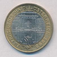 Ausztria 1998. 50Sch Bi "Az Európai Unió osztrák elnöksége" T:1- Austria 1998. 50 Schilling Bi "Austrian Presidency of the European Union" C:AU Krause KM#3050