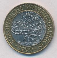 Ausztria 1999. 50Sch Bi Euro pénznem T:1- Austria 1999. 50 Schilling Bi Euro Currency C:AU Krause KM#3057