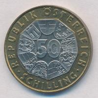 Ausztria 1999. 50Sch Bi "Euro pénznem" T:1-
Austria 1999. 50 Schilling Bi "Euro Curr...