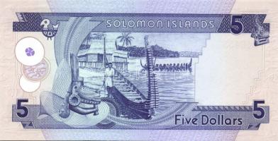 Salamon szigetek 1986. 2$, 5$, 10$, 20$, 50$ komplett sor! T:I