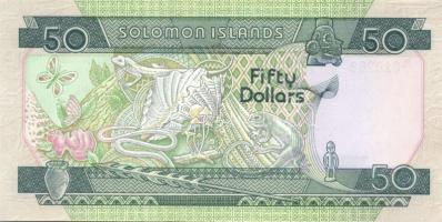 Salamon szigetek 1986. 2$, 5$, 10$, 20$, 50$ komplett sor! T:I