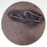 ~1950. "A Középgépipar Kiváló Dolgozója" fém jelvény dísztokban (30mm) T:2