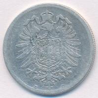 Német Birodalom 1876D 1M Ag T:2-,3
German Empire 1876D 1 Mark C:VF,F
Krause KM#7