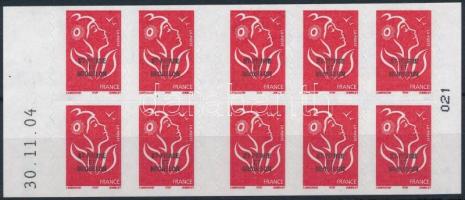 Definitive stamp booklet, Forgalmi bélyegfüzet