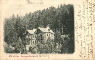 1900 Stoószfürdő, Stos Kúpele; Mária villa / villa (EK)