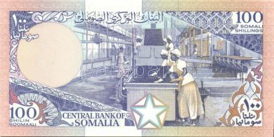 Szomália 1988+1989. 100Sh (2x) klf évszámmal T:I