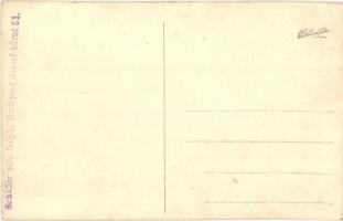 Osztrák-magyar rohamosztagos / WWI Austro-Hungarian K.u.K. assault squad. Schäffer photo