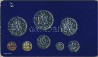 Barbados 1975. 1c-10$ (8xklf) forgalmi sor dísztokban T:BU
Barbados 1975. 1 Cent - 10 Dollars (8xdi...