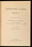 Kossuth Lajos Iratai. IV-V. kötet. IV. kötet: Történelmi tanulmány. Politikai előzmények a magyar em...