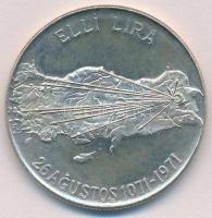 Törökország 1971. 50L Ag "Malazgirt-i csata 900. évfordulója" T:1 (eredetileg PP) Turkey 1971. 50 Lira Ag "900th Anniversary - Battle of Malazgirt" C:UNC (originally PP)  Krause KM#900