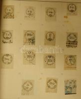 1854-1948 KÖLBIA-HOLLANDER-ÖRVÖS berakóban 1100db illeték, okmánybélyeg