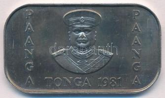Tonga 1981. 1P Cu-Ni "IV. Taufa'ahau / Világélelmezési Nap" T:1-
Tonga 1981. 1 Pa�...