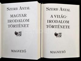 Szerb Antal: Magyar irodalom története.+A világirodalom története. Bp.,1991-1992, Magvető. Kiadói eg...