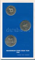 Macedonia 1995. 1D-5D (3xklf) forgalmi sor karton díszcsomagolásban T:1
Macedonia 1995. 1 Denar - 5...
