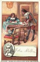 6 db régi Bensdorp holland kakaó művészi litho reklámlap / 6 pre-1945 Bensdorp Dutch cocoa litho art...