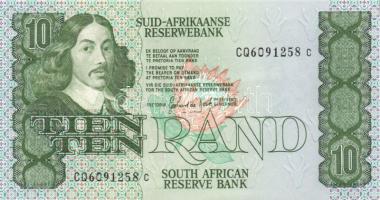Dél-Afrika 1982-85. 10R Sign.6 T:I