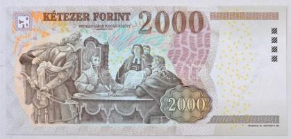 2010. 2000Ft "CB" a tervező, Vagyóczky Károly aláírásával T:I