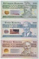 2012. 500K "Balatoni Korona" helyi pénz + 2012. 1000K "Balatoni Korona" helyi pé...
