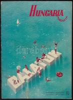 cca 1940 A Hungária magazin Balaton különszáma sok képpel, reklámmal. Szakadással