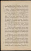 1899 A Balatoni Halászati Társulat ülésének jegyzőkönyve az utolsó év működésének és a Balaton állap...