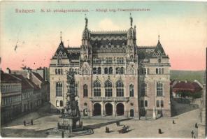 Budapest I. Szentháromság tér és szobor, Pénzügyminisztérium