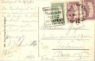 Budapest VIII. Királyi Magyar Tudományegyetem I. számú szemklinikája. Mária utca 39., Árumintavásár ...