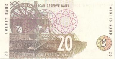 Dél-Afrika 1992-94. 10R, 20R, 50R, 100R, 200R Sign.7 komplett sor! T:I