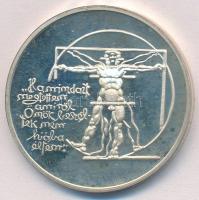 Kiss Nagy András (1930-1997) DN "Orvos sor / Korányi Sándor" Ag emlékérem (16,10g/0.925/32...