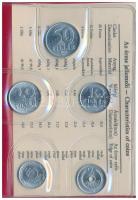 1988. 2f-20Ft (10xklf) forgalmi sor piros műbőrtokban T:1