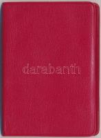 1988. 2f-20Ft (10xklf) forgalmi sor piros műbőrtokban T:1