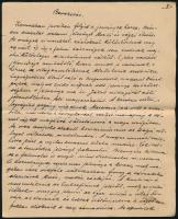 1939 Both Antal (1875-1963) balassagyarmati tanár, polihisztor kézirata a csillagkeresztről