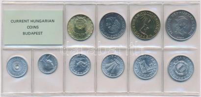 1988. 2f-20Ft (10xklf) érmés forgalmi sor fóliatokban T:1 Adamo FO21