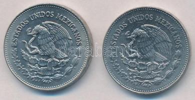 Mexikó 1985. 200P Cu-Ni "A függetlenség 175. évfordulója" + 1985. 200P Cu-Ni "Az 1910...