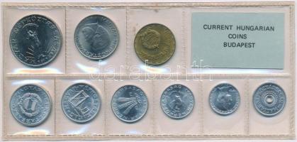 1979. 2f-10Ft (9xklf) érmés forgalmi sor fóliatokban T:1 Adamo FO12