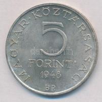 1948. 5Ft Ag "Petőfi" T:2 
Adamo EM1