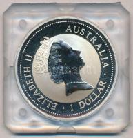 Ausztrália 1996. 1$ Ag "Kacagójancsi" T:PP
Australia 1996. 1 Dollar Ag "Kookaburra&q...