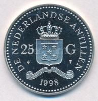 Holland Antillák 1998. 25G Ag "WWF" T:PP
De Nederlandse Antilles 1998. 25 Gulden "Wo...