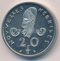 Új-Hebridák 1967. 20Fr Ni piefort T:1 
New Hebrides 1967. 20 Francs Ni piefort C:UNC
Krause PE6