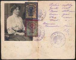 1927 Osztrák fényképes igazolvány / Austrian ID