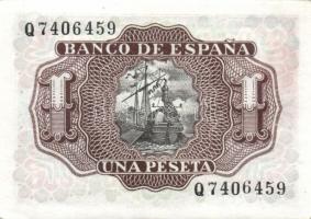 Spanyolország 1953.7.22. 1P T:II