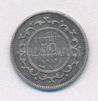 Tunézia / Francia Protektorátus 1915A (1334) 50c Ag T:2  Tunisia / French Protectorate 1915A (1334) 50 Centimes Ag C:XF