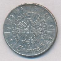 Lengyelország 1934. 5Zl Ag "Jozef Pilsudski" T:2 patina
Poland 1934. 5 Zlotych Ag "J...