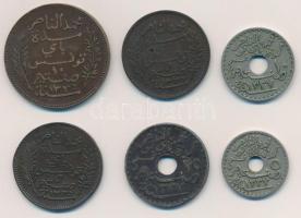 Tunézia / Francia Protektorátus 1914-1919. 5c-25c (6xklf) T:2
Tunisia / French Protectorate 1914-19...