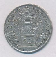 Ausztria 1755. 20Kr Ag "Mária Terézia" (6,39g) T:2-,3 
Austria 1755. 20 Kreuzer Ag "...