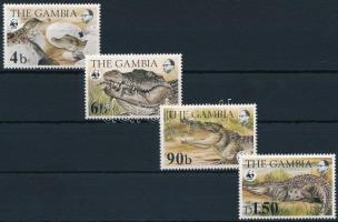 1984 WWF: Nílusi krokodil sor Mi 517-520