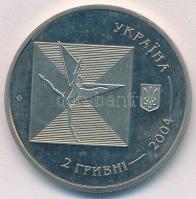 Ukrajna 2004. 2H Cu-Ni-Zn "Serhiy Lyfar" T:1 ujjlenyomat
Ukraine 2004. 2 Hryvni Cu-Ni-Zn ...