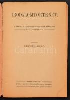 1917-1918 Irodalomtörténet 3 száma. Szerk.: Pintér Jenő. 1917. november-december, VI. évf. 9-10. füz...