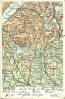 1905 Varesotto, Provincia di Varese. A. Vallardis map (EK)