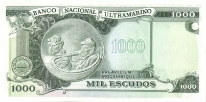 Mozambik 1976. 100Esc, 500Esc, 1000Esc egy kivételével komplett sor! T:I